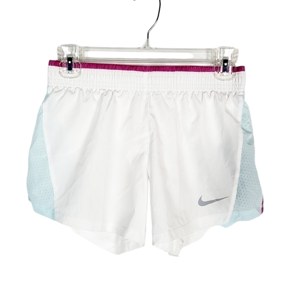 NIKE 10K running shorts NWT white